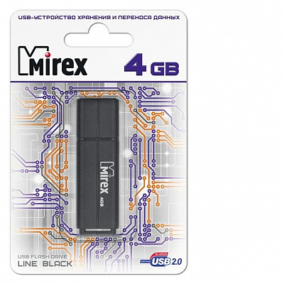 Mirex 4Gb LINE BLACK