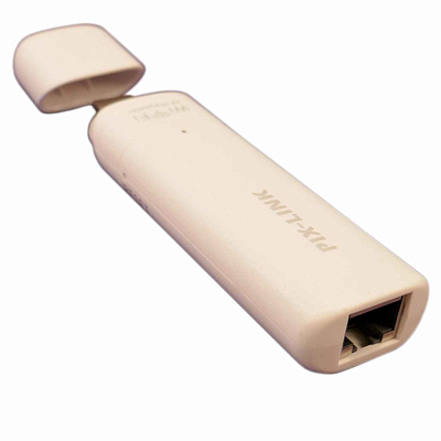 Расширитель зоны WiFi PIX-LINK LV-UE03 с удлинителем USB, питание USB, белый (подходит для TV)