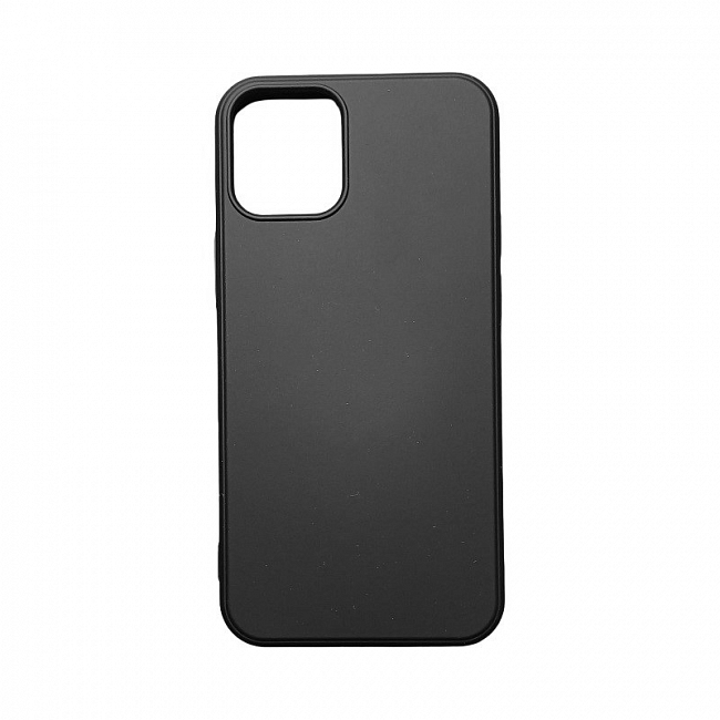 Клип-кейс iPhone 12 mini силикон черный