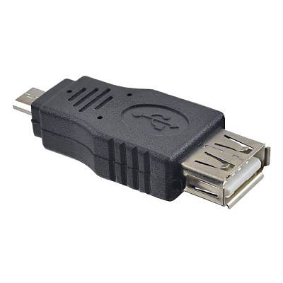 Переходник microUSB штекер - USB гнездо Perfeo