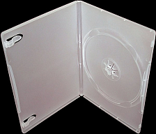 DVD-box slim на 1 DVD 9 мм, прозрачный