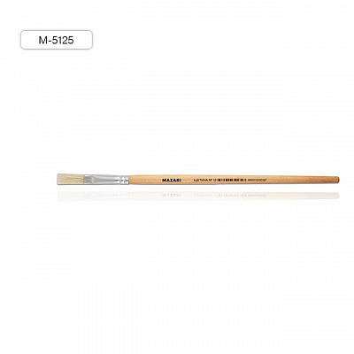 Кисть MAZARI щетина №12, плоская