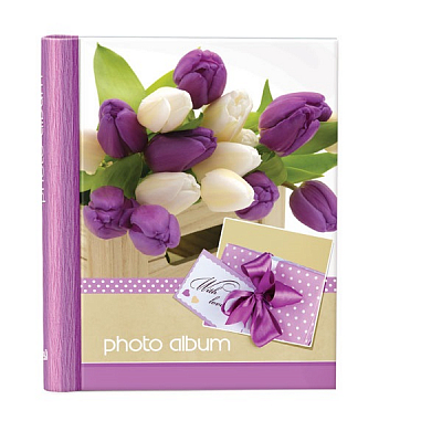 Фотоальбом магнитный Image Art, 23х28, 30 листов, Цветы