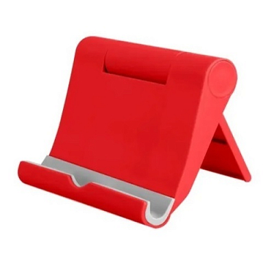 Держатель настольный для смартфона и планшета S059, красный