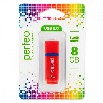 Perfeo 8Gb C11 Red