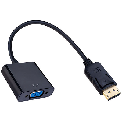 Адаптер VGA гнездо - DisplayPort штекер Perfeo