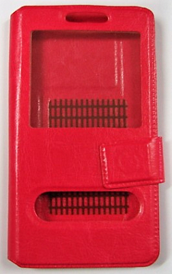  Чехол для телефона универ, липучка, 3,5-4,0, розовый