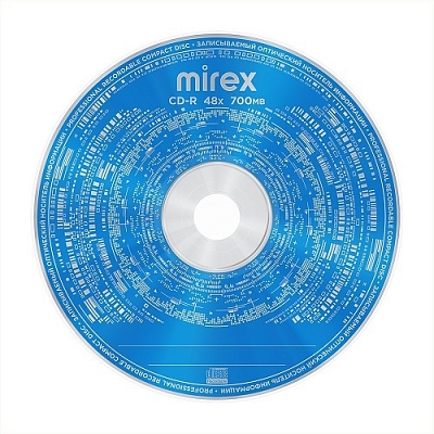 CD-R Mirex BRAND 700Mb 48x Bulk (50)