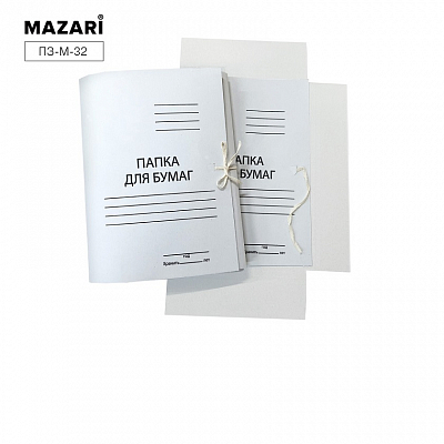 Папка на завязках мелованный картон, плотность 280 г