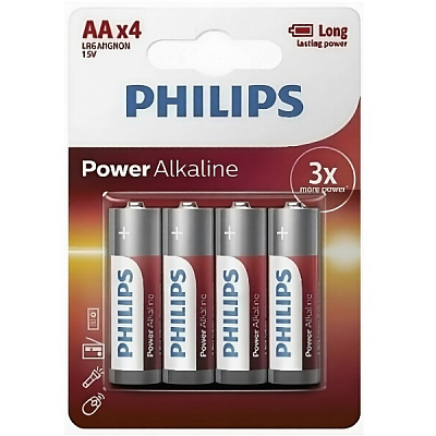 Philips LR6 Power Alkaline (Блистер 4 шт.)