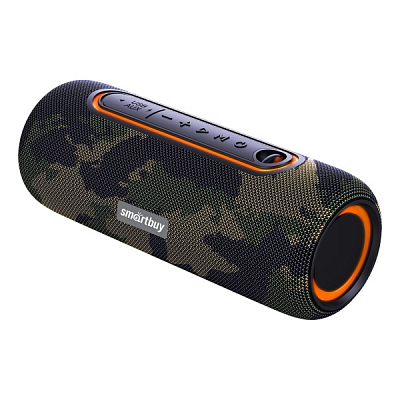 Smartbuy HERO, Bluetooth/ FM/ USB/ AUX, 16Вт, подсветка, камуфляж