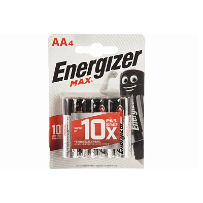 Energizer LR6 Max (Блистер 4 шт.)