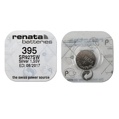 Renata 395 SR927SW (Блистер 1 шт.)