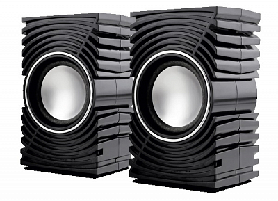 Колонки 2.0 Perfeo MIRAGE 2х1.5Вт, USB, черный