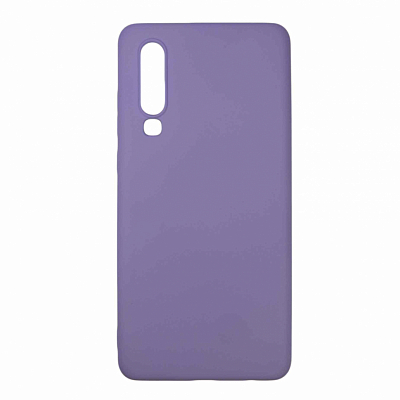 Клип-кейс Huawei P30 Силикон непрозрачный, сиреневый