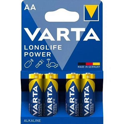 Varta LR6 Longlife POWER (Блистер 4 шт.)