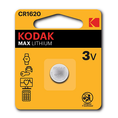 Kodak CR1620 (Блистер 1 шт.)