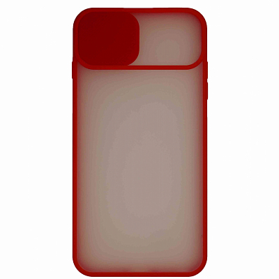 Клип-кейс iPhone X/XS Окно, прозрачный, красный