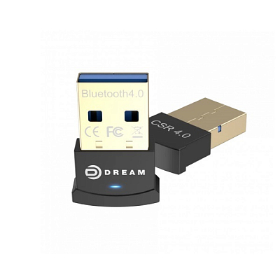 Адаптер Bluetooth Dream B14A Fox, CSR 4.0, черный
