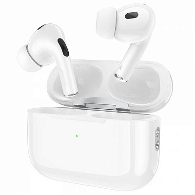 Bluetooth наушники внутриканальные BOROFONE TWS BW92 с микрофоном, белый. Кейс 300мАч