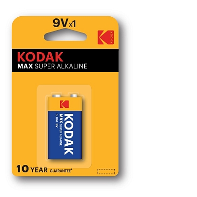 Kodak крона Max Super Alkaline (Блистер 1 шт.) (10)