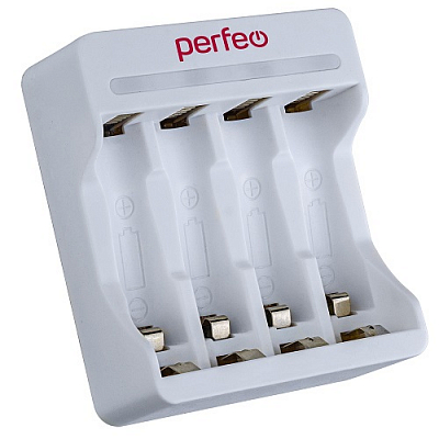 Зарядное устройство для аккумуляторов Perfeo PF-UN-410 (4 х AA/AAA ), 5V