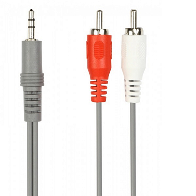 Кабель 3.5-2T Smartbuy, 5 м, серый
