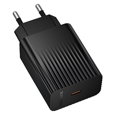 PD20 BOROFONE BAS73A, 20W, 3A, черный 
