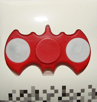 HAND SPINNER СВЕТЯЩИЙСЯ ЛЕТМЫШЬ (AG07 )в коробке, красн