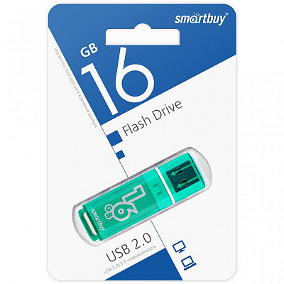 Smartbuy 16Gb Glossy series Green