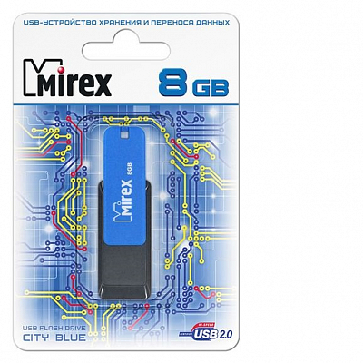 Mirex 8Gb CITY BLUE