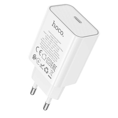 PD20 hoco C143A,  20W, 3A, белый 