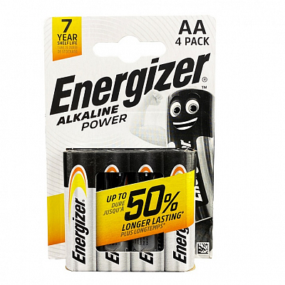 Energizer LR6 Alkaline Power (Блистер 4 шт.) (24)