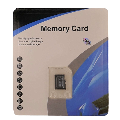 Карта памяти microSD Memory Card 16GB !НЕ ПОДХОДИТ ДЛЯ ВИДЕО!