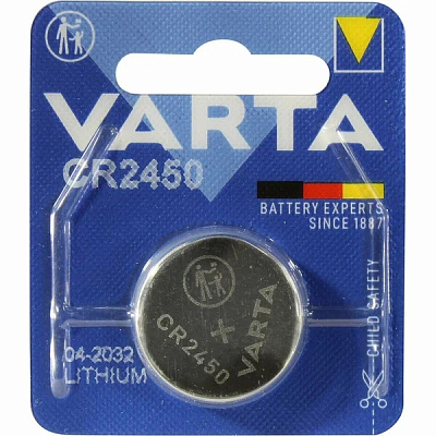 Varta CR2450 (Блистер 1 шт.)