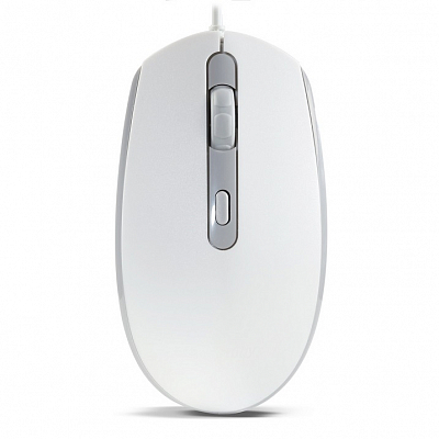 Мышь Smartbuy ONE 280-WG USB, беззвучная, бело-серый