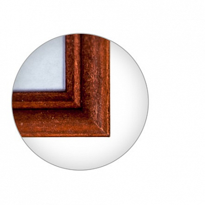 Фоторамка 30х45 деревянная Зебра 1701 Мокко