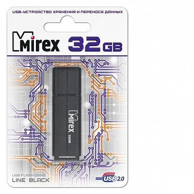 Mirex 32Gb LINE BLACK