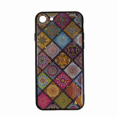 Клип-кейс iPhone 7/8 с принтом Ромбы