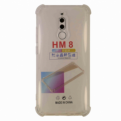 Клип-кейс Xiaomi Redmi 8 Силикон-2 прозрачный