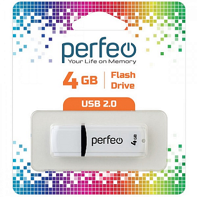 Perfeo 4Gb C02 White