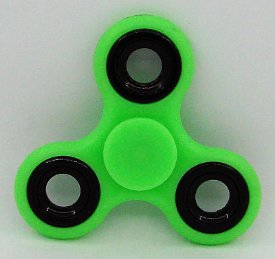 HAND SPINNER ФОСФОРНЫЙ в коробке, зеленый