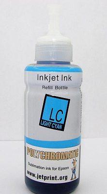 Чернила сублимационные Polychromatic, 100 мл, Light Cyan