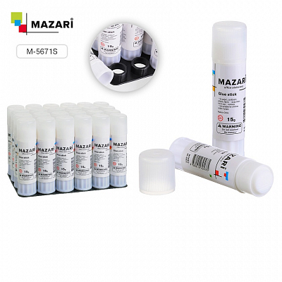 Клей-карандаш MAZARI HITOMY, 15 грамм