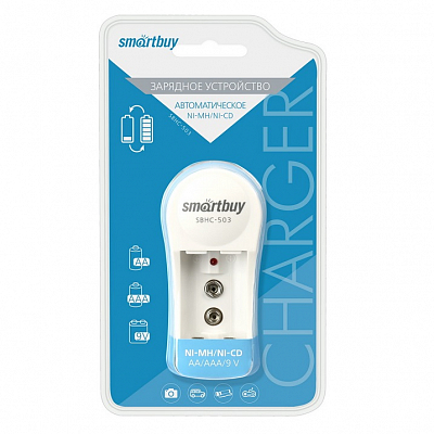 Зарядное устройство для аккумуляторов Smartbuy 503 (2 х АА / ААА/ крона), 220V