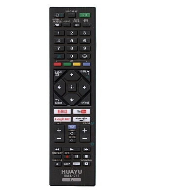 Универсальный пульт SONY RM-L1715 (RM-ED062 + YOUTUBE, NETFLIX) ( (HUAYU) 
