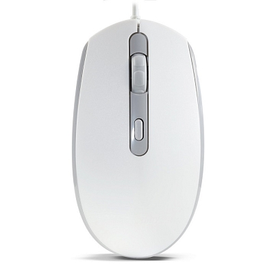 Мышь Smartbuy ONE 280-WG USB, беззвучная, бело-серый