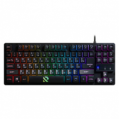 Клавиатура игровая Smartbuy RUSH Z6 USB с подсветкой, черный 