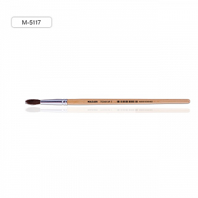 Кисть MAZARI пони №7, круглая