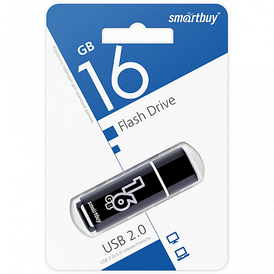 Smartbuy 16Gb Glossy series Black